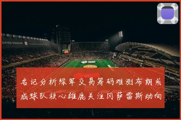 名记分析绿军交易筹码难测布朗或成球队核心雄鹿关注冈萨雷斯动向
