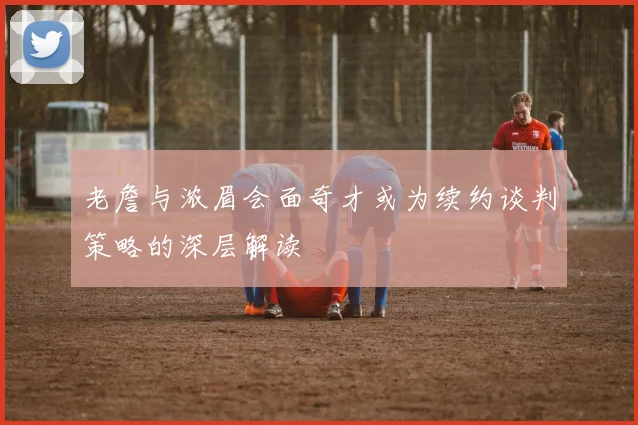 老詹与浓眉会面奇才或为续约谈判策略的深层解读